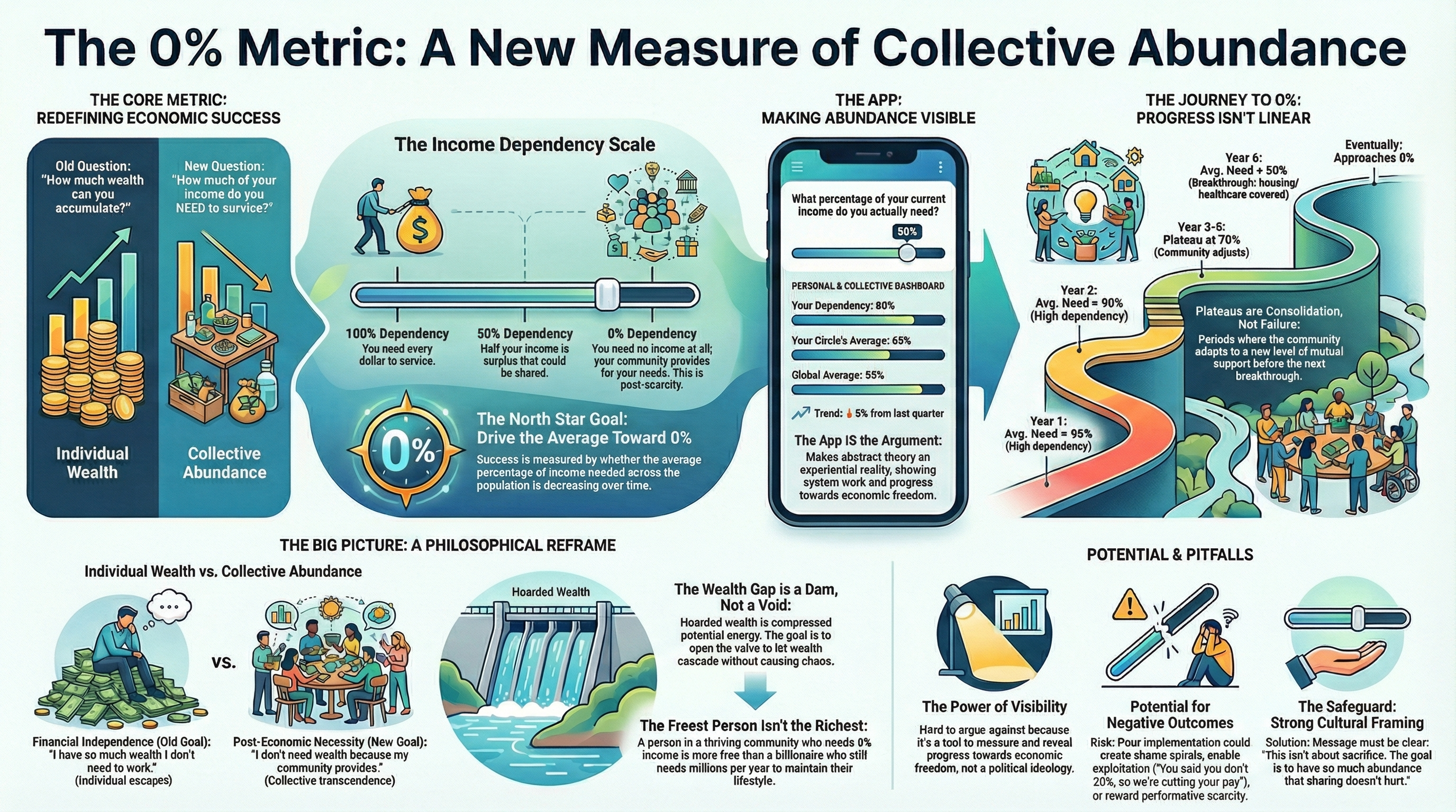 Dunbarrios Infographic: Structure and Flow
